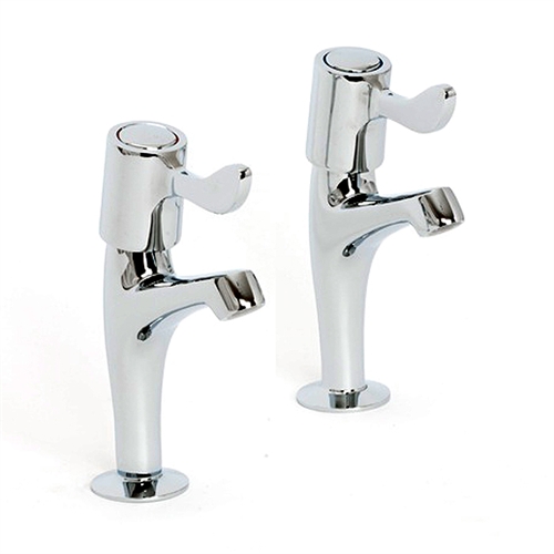 Chrome Skara Kitchen High Neck Taps